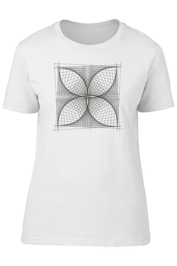 Black String Butterfly Art Tee Men's -Image by Shutterstock