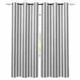 thumbnail image 1 of Black Striped Blackout Curtains 84 Inches Long, Black White Stripes Farmhouse Thermal Insulated Black Out Curtains, Darkening Window Curtain Drapes for Bedroom Living Room 42"x84" 2 Panels, 1 of 8