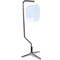 thumbnail image 1 of Black Sturdy Tubular Steel Hanging Bird Cage 3 Leg Support Base Stand With Metal Hook, 1 of 5
