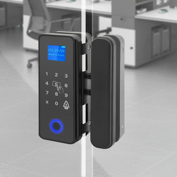 Black Style Smart Fingerprint Door Lock Corrosion and Rust Prevention