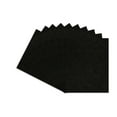 thumbnail image 1 of Black Suede Acid Free 11x14 Backing Board - Uncut Photo Mat Board - 25 Sheets, 1 of 3