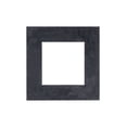 thumbnail image 1 of Black Suede Acid Free 20x20 Picture Frame Mats with White Core Bevel Cut for 10x10 Pictures - Fits, 1 of 3