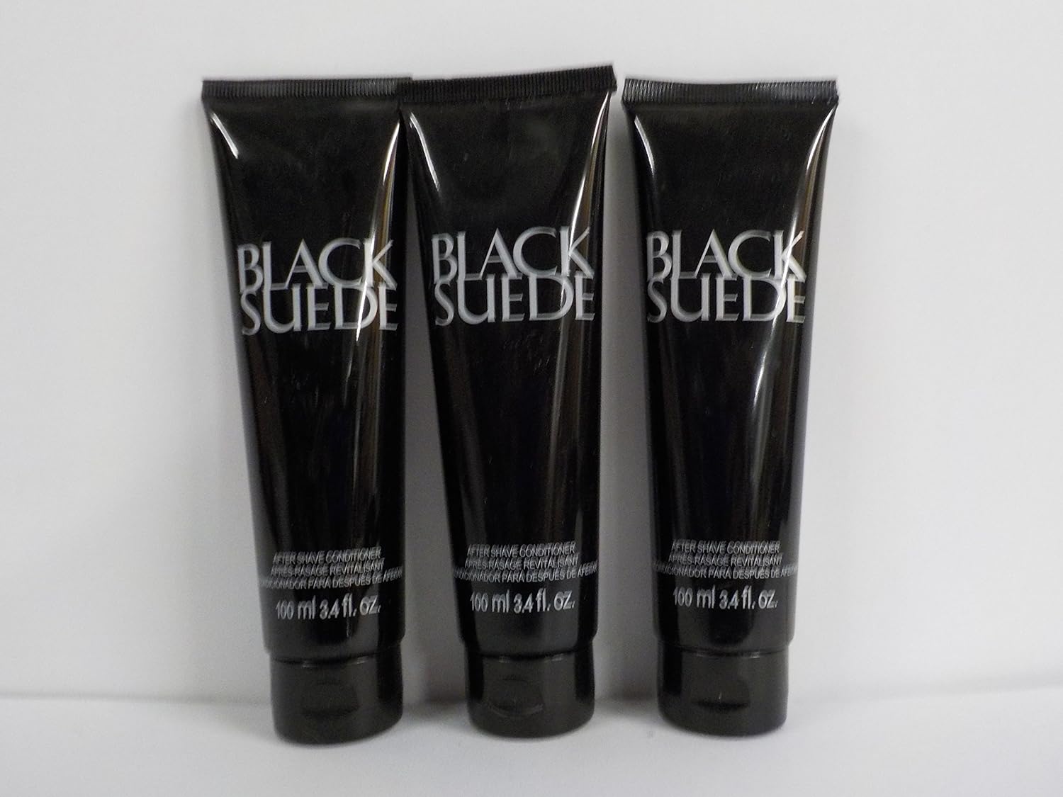 Black Suede After Shave Conditioner (Lot Of 3)