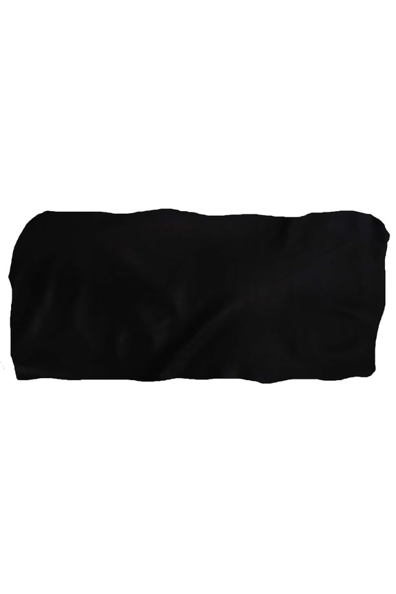 Black Suede Split Leather