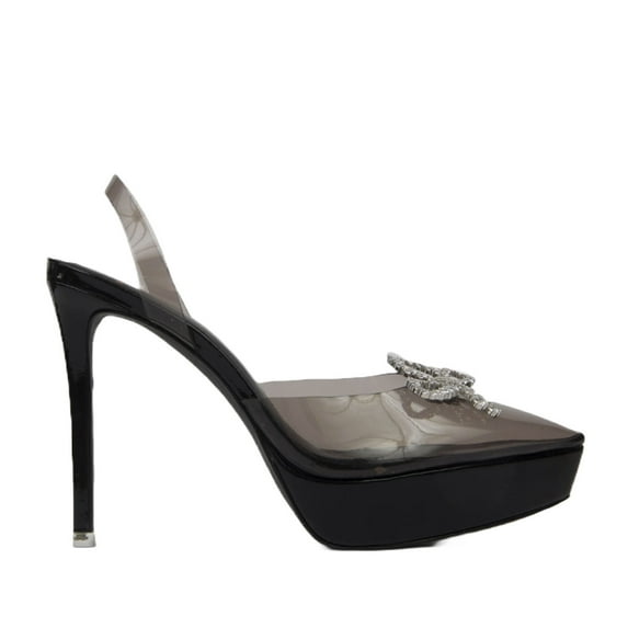 Black Suede Studio Women's Sydney in Black, 38 EU