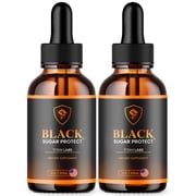 Black Sugar Protect Advanced Formula Drops Blood Balance Support Supplement 60 Servings