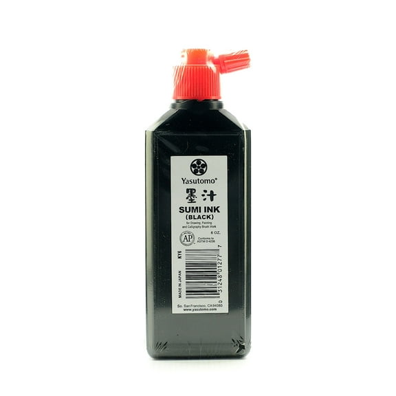 Black Sumi Ink (Bokuju) 6 oz. (pack of 12)