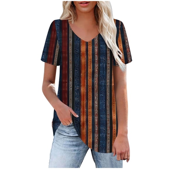 Black Summer Tops for Teens Plus Size Shirts for Curvy Women Basic Fitted Tees