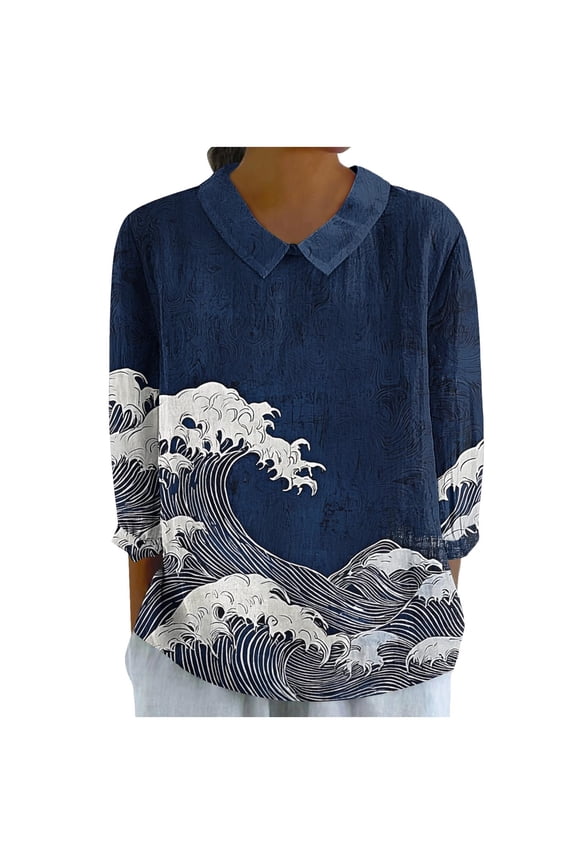 Young adult fashion Black Summer Tops for Women Crop Womens Blouses Dressy Casual White Summer Shirts for Teens Modest Orders