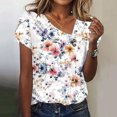 thumbnail image 1 of Black Summer Tops for Work Summer Blouses for Women Dressy Casual Shirts for Women Graphic Tees, 1 of 5