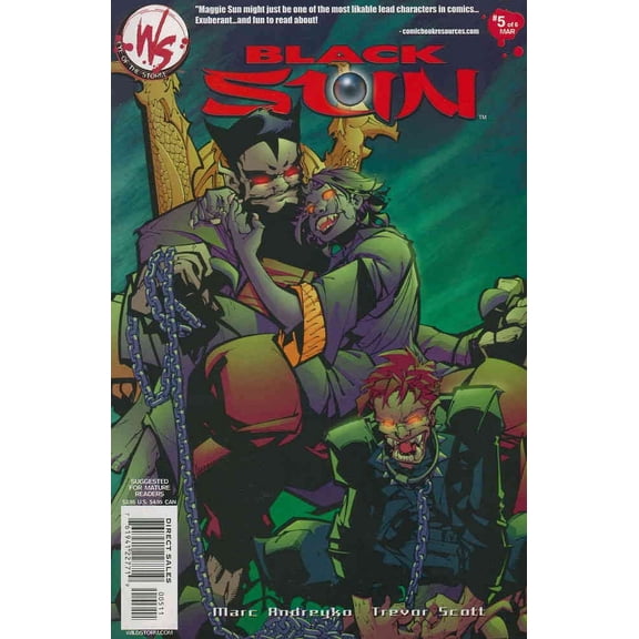 Black Sun #5 VF ; WildStorm Comic Book