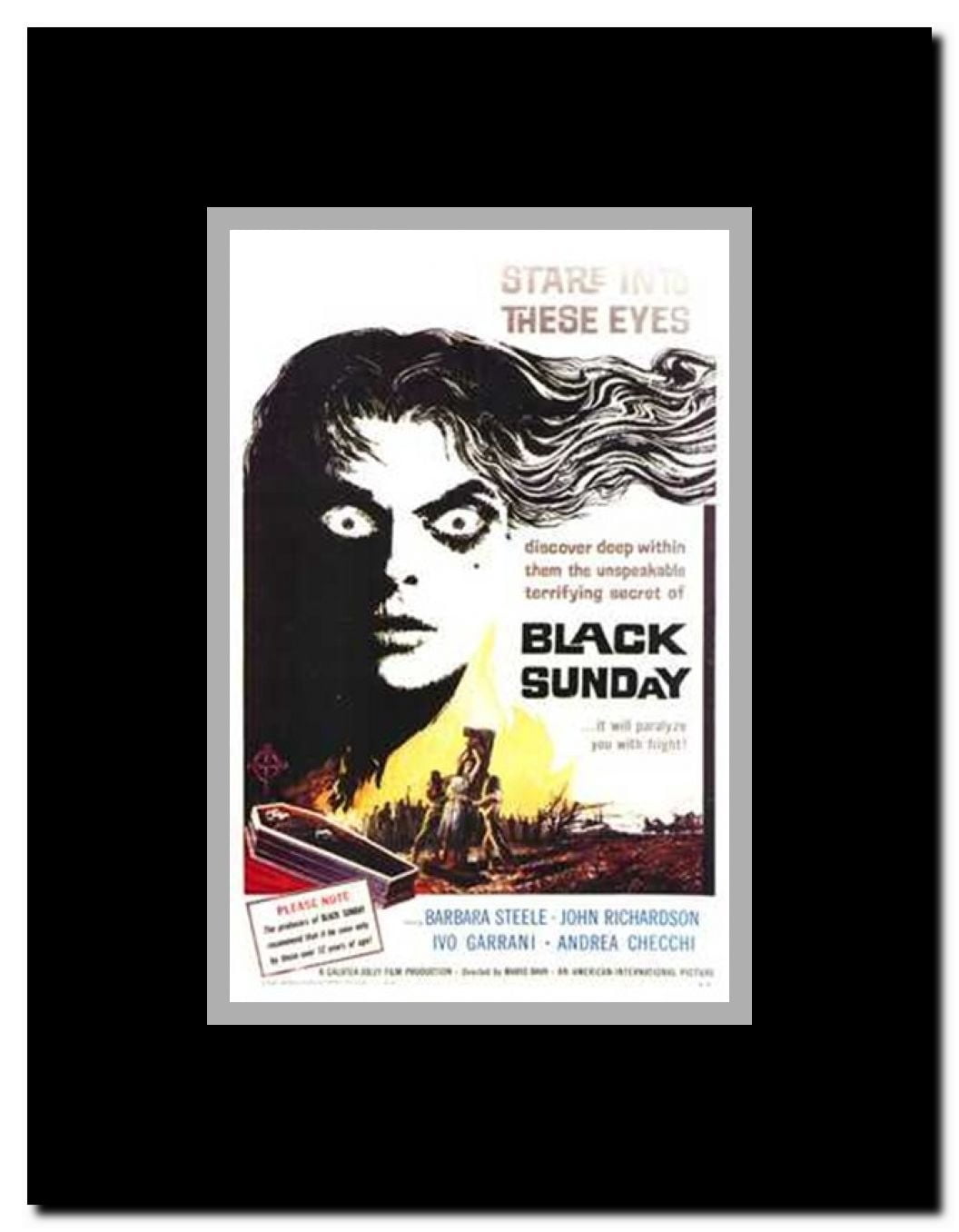 Black Sunday Framed Movie Poster
