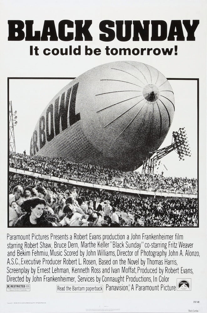 Black Sunday U Canvas Art - (24 x 36)