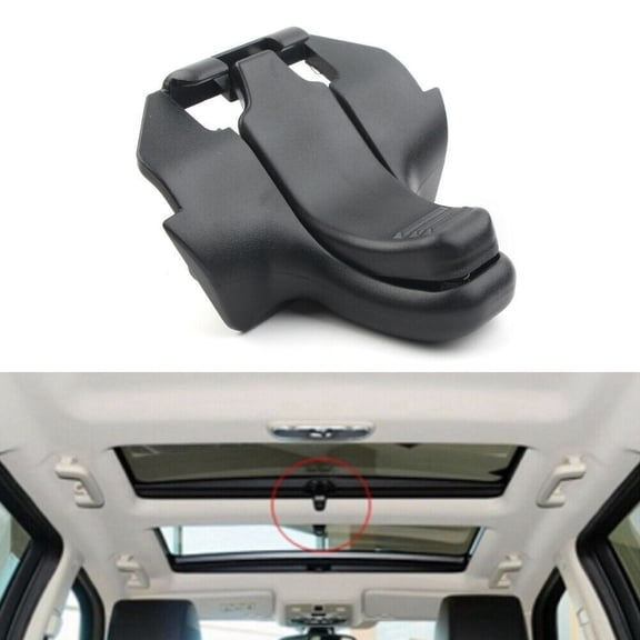 Black Sunroof Shade Handle Buckle Windshield Sunshades Curtain Buckles LR019776 For LAND ROVER LR2