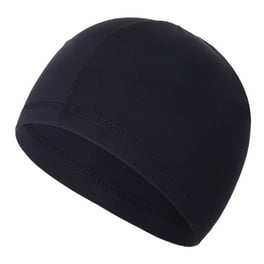 WaveBuilder Stretch Cap for Men's Waves, Black, 1 Count