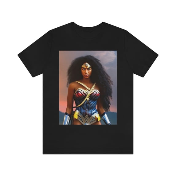 Black Superhero - Short Sleeve Tee