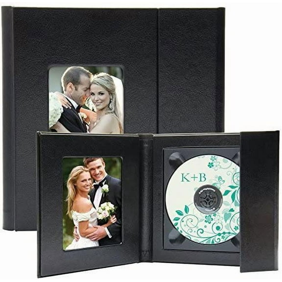 Black Supreme CD/DVD Holder with Photo