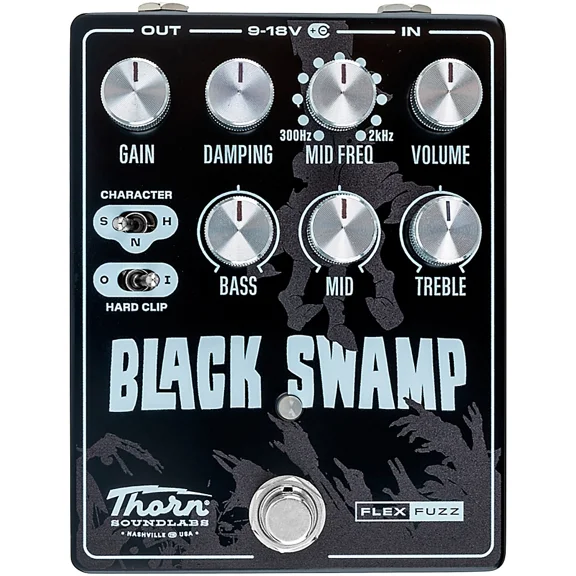 Black Swamp Flex Fuzz Effects Pedal