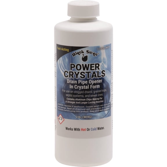 Black Swan 09177 2 lb Power Crystals Drain Cleaner
