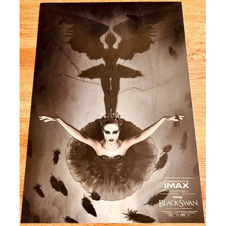 Black Swan 15th Anniversary 2025 Imax 2 sided 13x20 movie poster Natalie Portman