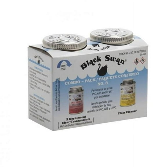 Black Swan 8460 Combo Pak 3 Way Cement Clear & Cleaner