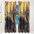 thumbnail image 1 of Black Swan Curtains Black Out 72 Inch Length Curtains for Sliding Glass Doors Bedroom Living Room 2 Pack, 1 of 6