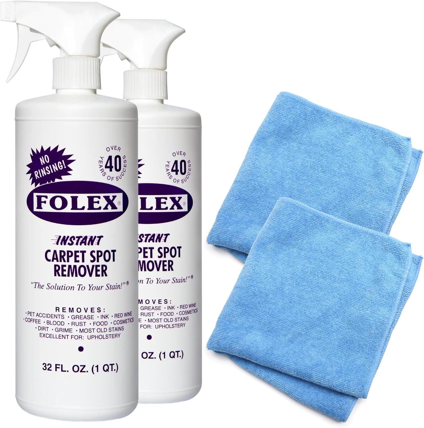 Black Swan Distributors 2 Pack Two FOLEX Instant Carpet Spot