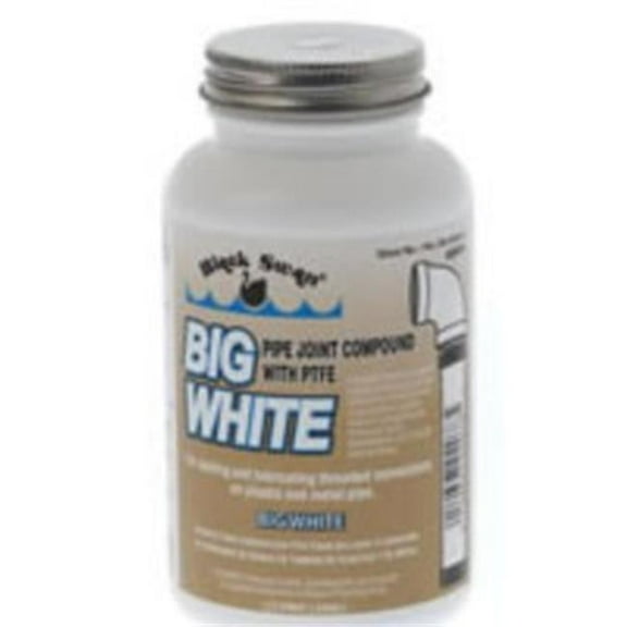 Black Swan Manufacturing 4 oz 02077 Big White Pipe Joint Compound