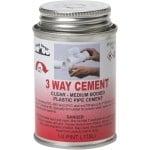 Black Swan Manufacturing 7105 3 Way Solvent Cement Clear Med Bodied - 4 oz