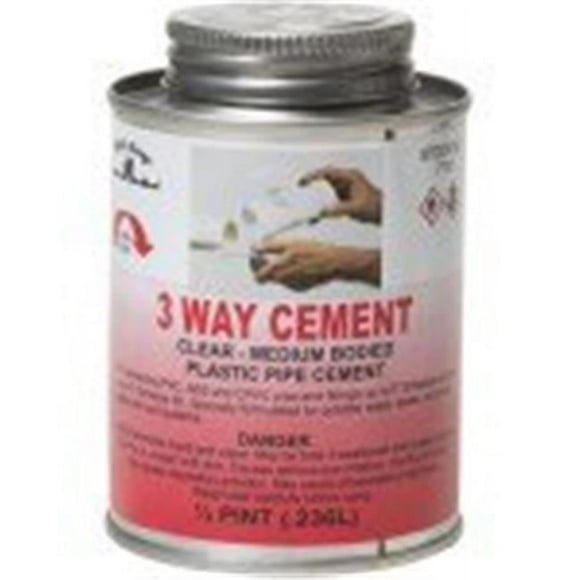 Black Swan Manufacturing 7110 3 Way Solvent Cement Clear Md Bodied - 8 oz