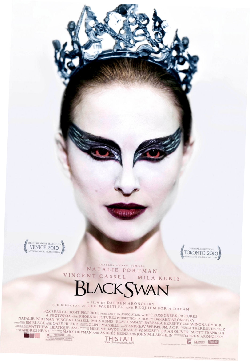 Black Swan Movie Poster 11inx17in Mini Poster in Mail/storage/gift tube 11x17 poster