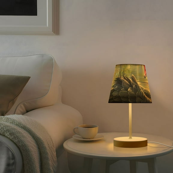 Black Swan Sunlight Desk Lamp 3 Color Modes LED Table Lamp Nightstand Reading Light for Bedroom Living Room