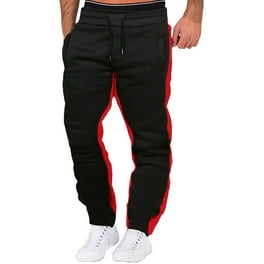 Black Mens Autumn And Winter High Street Fashion Leisure Loose Sports Running Solid Color Lace Up Pants Sweater Trousers Sweatpants Mens Sweater Fall Walmart