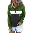 thumbnail image 1 of Black Sweatshirts Women Shirts Clearance Under $10 Fashion Retro Loose Casual Long Sleeve Hoodie Sweatshirt, 1 of 5