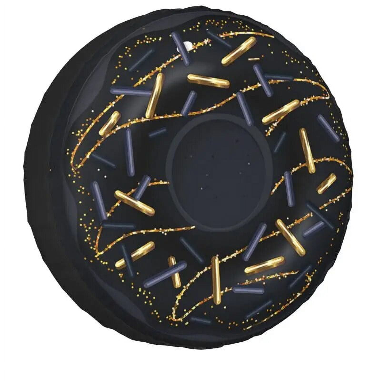 Black Sweet Donut Spare Wheel Tire Cover Universal for Mitsubishi