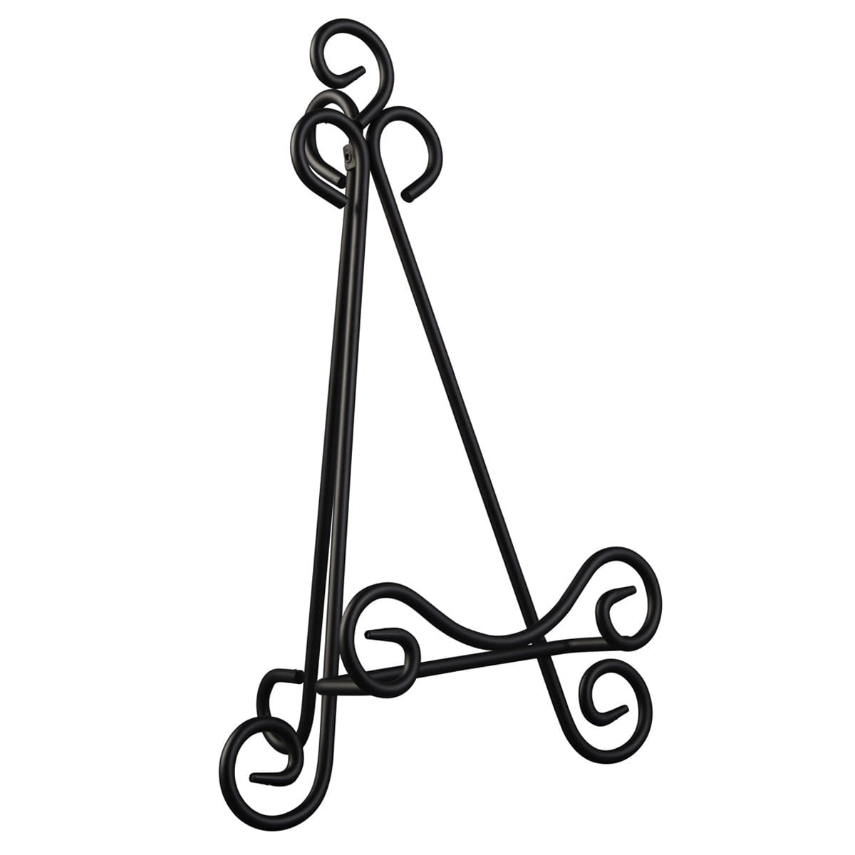  MinWadil Classic Black Easel Stand, Metal Plate Stand