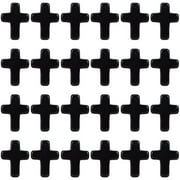 SFTD White Bulk Synthetic Turquoise Mini Tiny Cross Bead Crosses Charms Spacer Bead