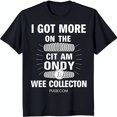 thumbnail image 1 of Black T-Shirt Featuring and Coin Design 'Wee Collection' Graphic Tee, 1 of 5