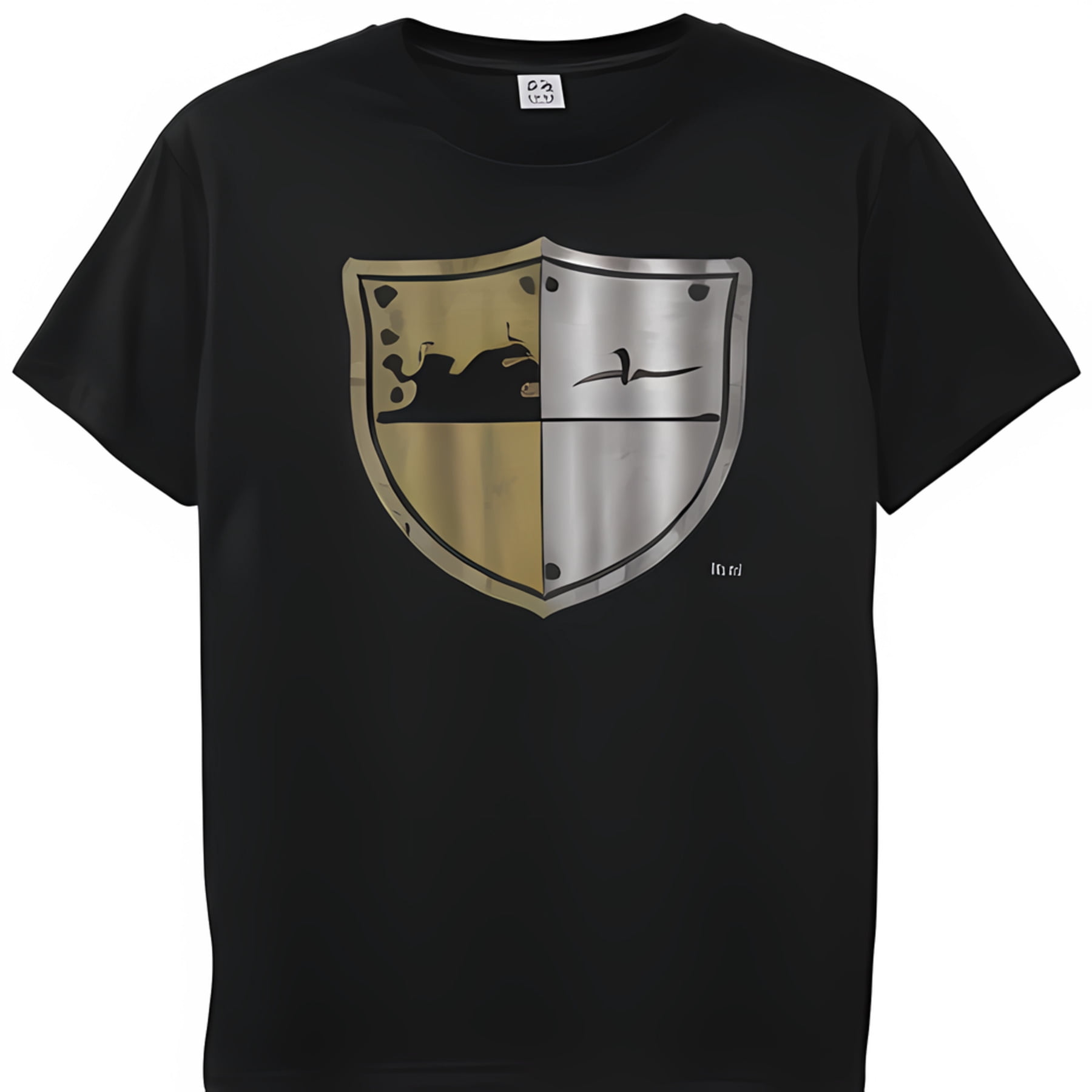 black-t-shirt-with-d-glitches-logo-medieval-and-rj-names-silver-and