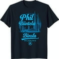 Black TShirt with Light Blue Philadelphia Design & Unique Text