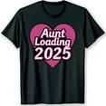 Black TShirt with Pink Heart Graphic 