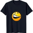 thumbnail image 1 of Black T-Shirt with Vibrant Yellow Cartoon Graphic Fun & Stylish, 1 of 5