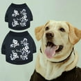 Black T Shirts For Dogs & Cats Pet Apparel