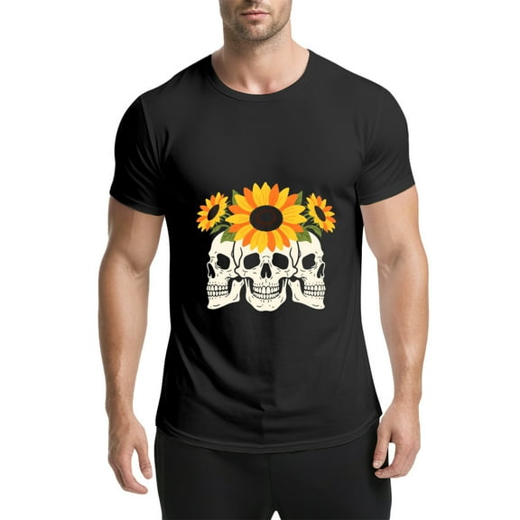 Black T Shirts for Men, Mens Graphic Tees, M5715047,S