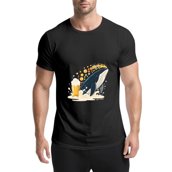 Black T Shirts for Men, Mens Graphic Tees, M5717292,XL