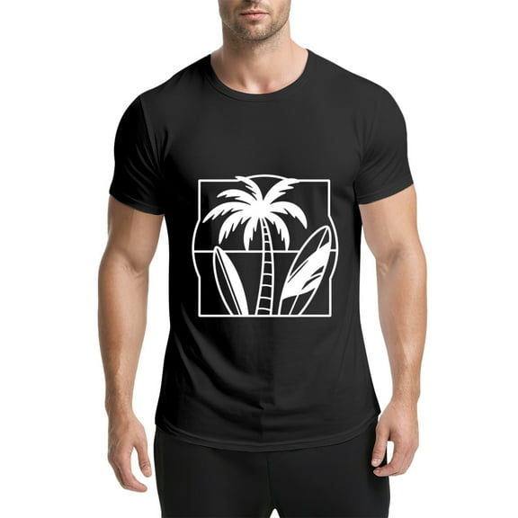 Black T Shirts for Men, Mens Graphic Tees, M5718048,M