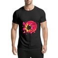 thumbnail image 1 of Black T Shirts for Men, Mens Graphic Tees, M5718050,XL, 1 of 8