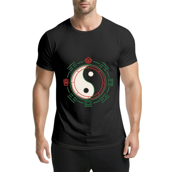 Black T Shirts for Men, Mens Graphic Tees, M5719004,S