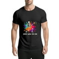 thumbnail image 1 of Black T Shirts for Men, Skeleton, Dance, Dance While You Can Graphic 2 Mens Graphic Tees, 25061566,3XL, 1 of 8