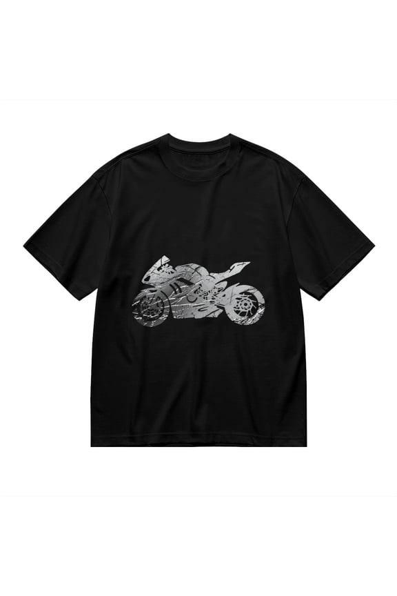Black T Shirts for Men, Sunset Chaser Graphic 1 Mens Graphic Tees, 24846257,3XL